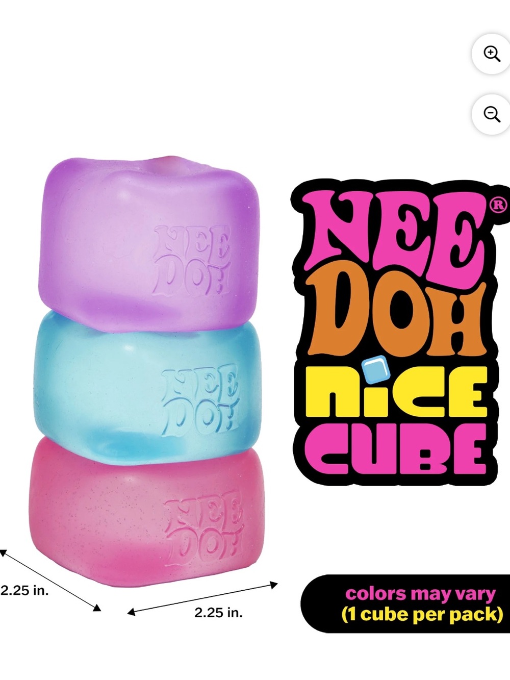 NeeDoh Nice Cube - PINK - Picture 2 of 6